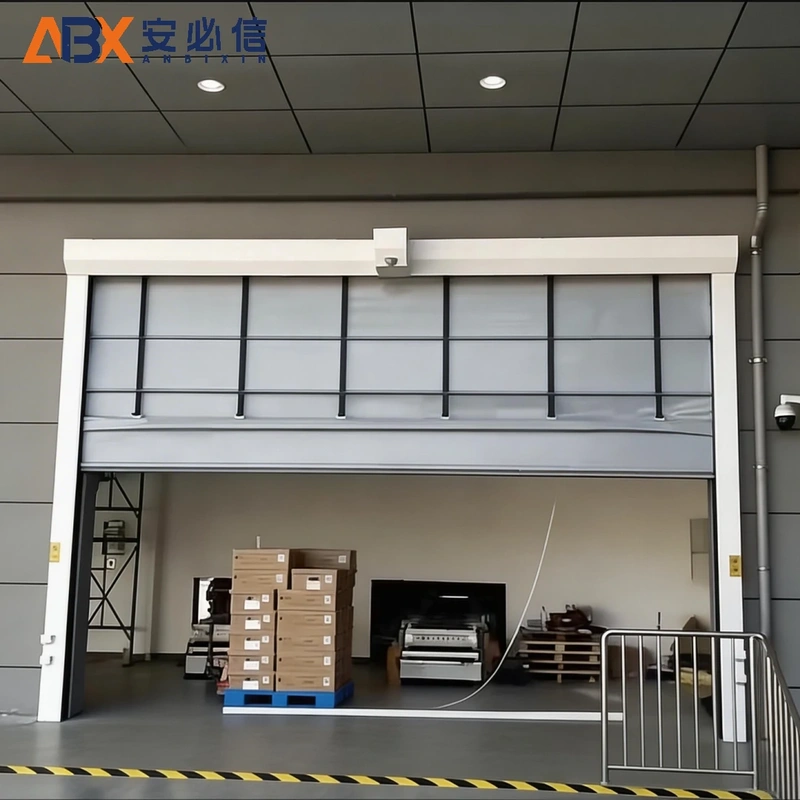 绍兴市软帘堆积门